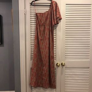 Collective Concepts • One shoulder lined dress